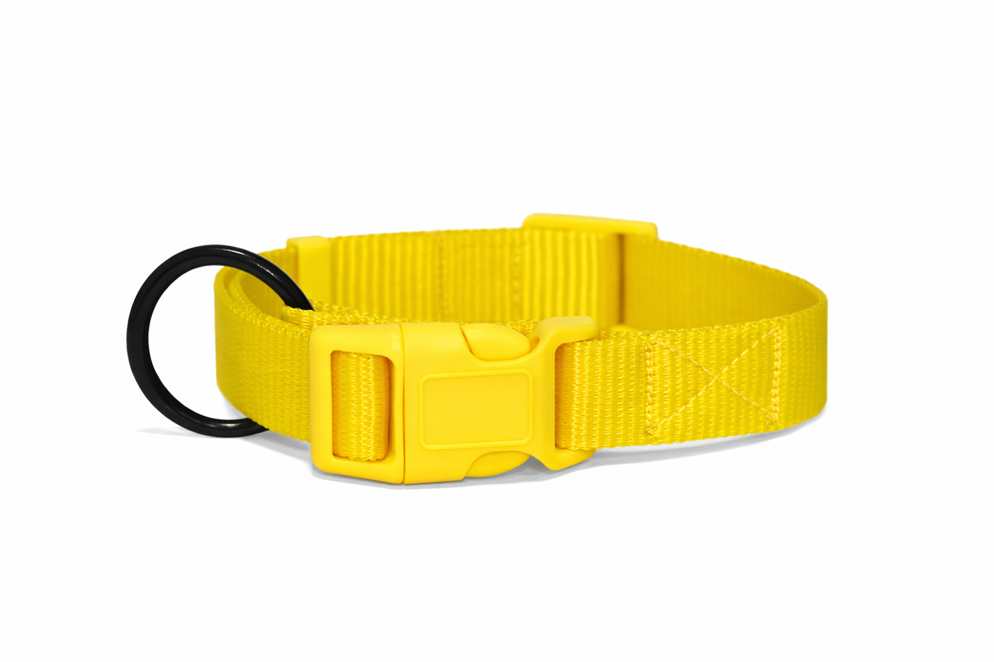 PETRENDS Durable Dog Collar - Yellow