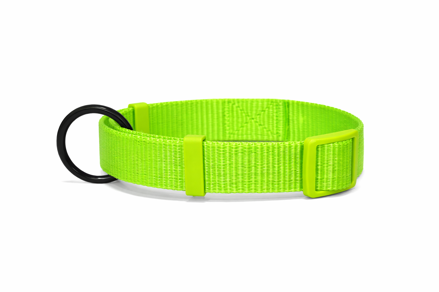 PETRENDS Durable Dog Collar -Neon Green